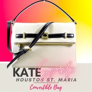 Kate Spade New York Houston Street Maria Convertible Crossbody Satchel Bag